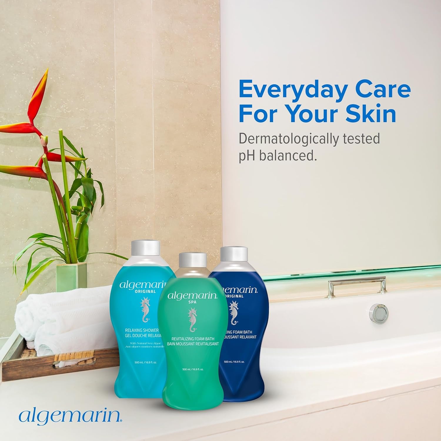 Spa Scent Foam Bath – European Sea Algae Aromatherapy (500 Ml)