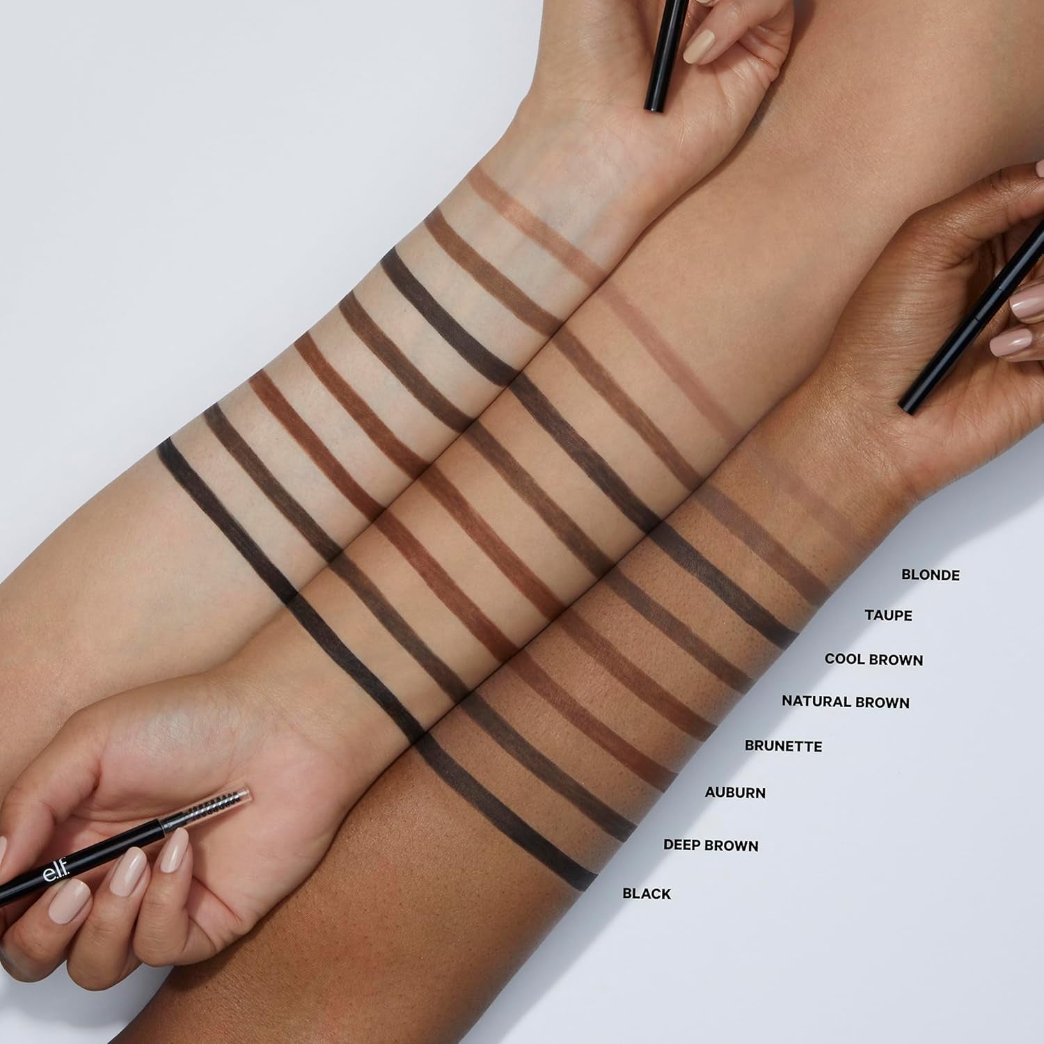 Ultra Precise Brow Pencil, Dual-Ended, Ultra Fine Tip Defines & Fills Eyebrows, Creamy Formula, Vegan & Cruelty-Free, Neutral Brown