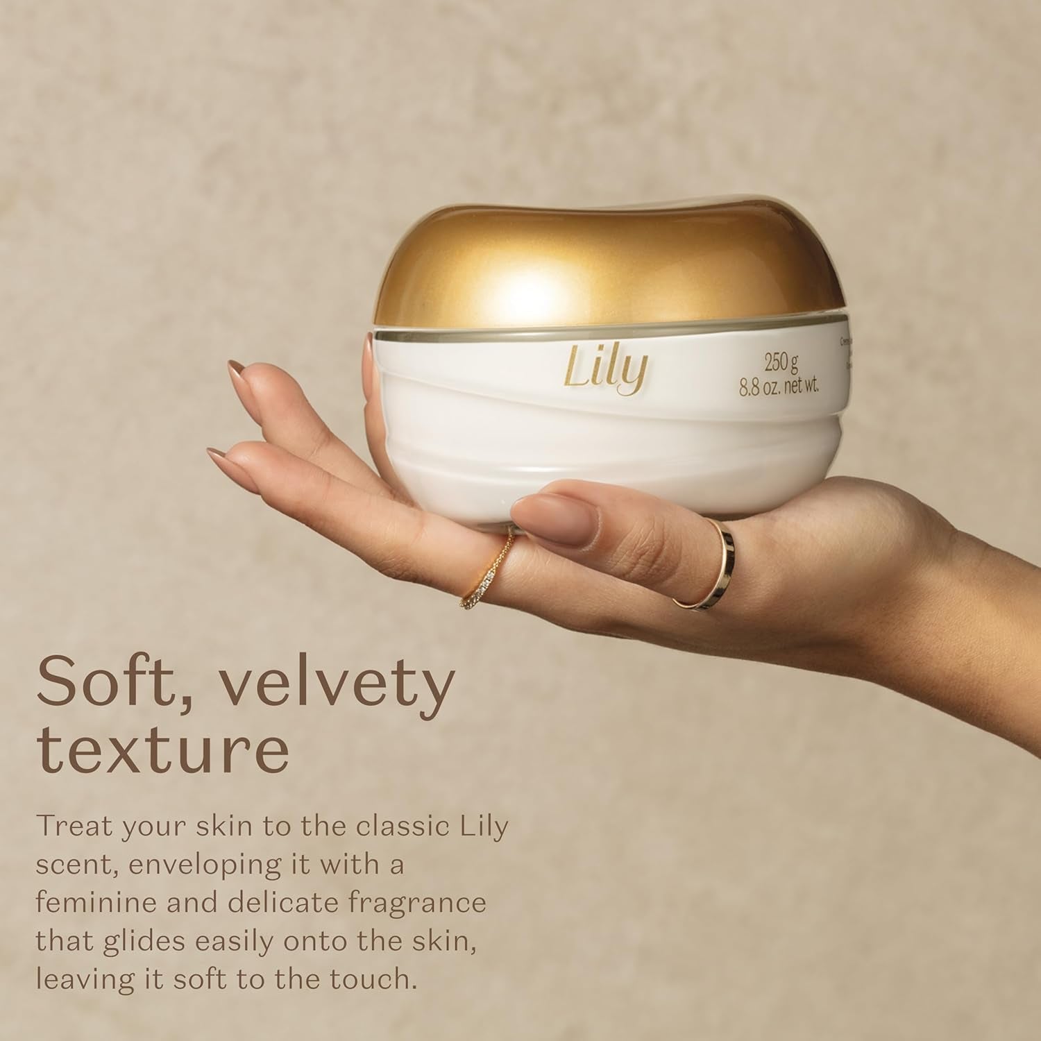 O Boticario Lily Cream Satin Body Moisturizer [Lily Creme Acetinado Hidratante Corporal] 250G by O Boticario