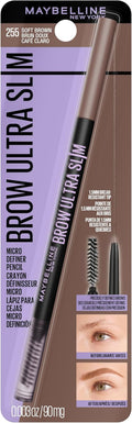 New York Brow Ultra Slim Defining Eyebrow Pencil, Soft Brown, 0.003 Oz (Packaging May Vary)
