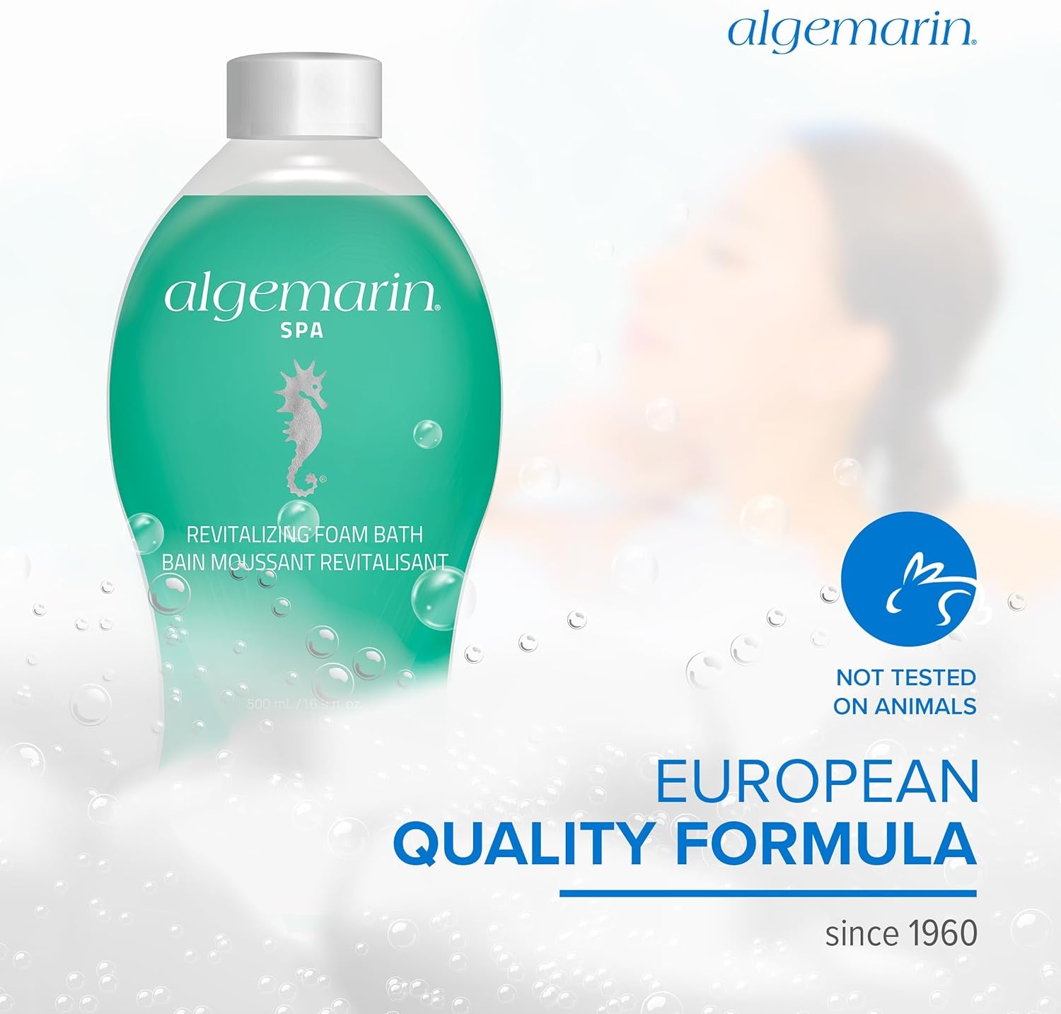 Spa Scent Foam Bath – European Sea Algae Aromatherapy (500 Ml)