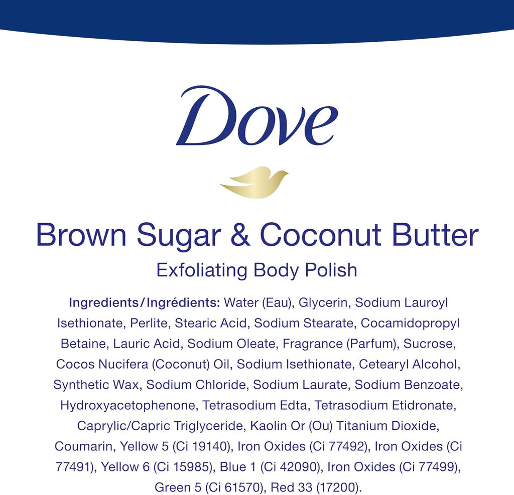 Exfoliating Body Polish for Silky Smooth Skin Brown Sugar & Coconut Butter Body Scrub Exfoliates & Restores Skin'S Natural Nutrients 298 G