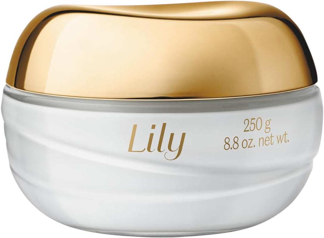 O Boticario Lily Cream Satin Body Moisturizer [Lily Creme Acetinado Hidratante Corporal] 250G by O Boticario